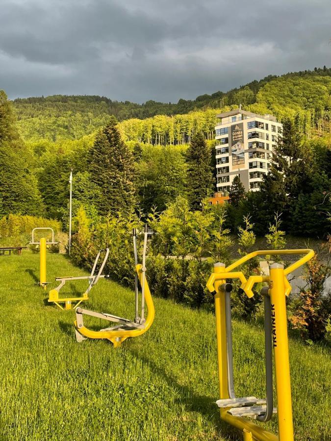 Apartament Kurort Kozubnik - Taras Nad Potokiem Porąbka Exteriör bild