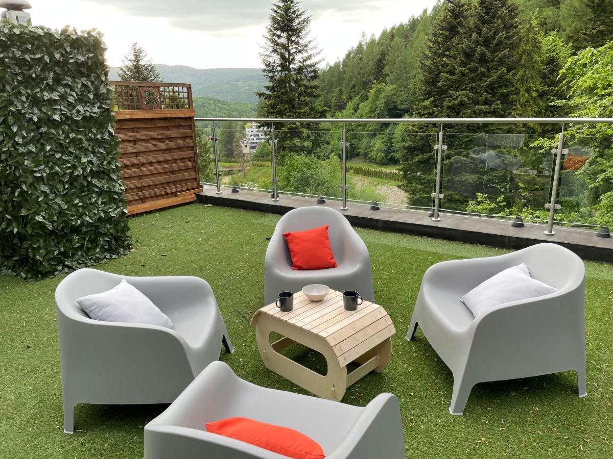 Apartament Kurort Kozubnik - Taras Nad Potokiem Porąbka Exteriör bild