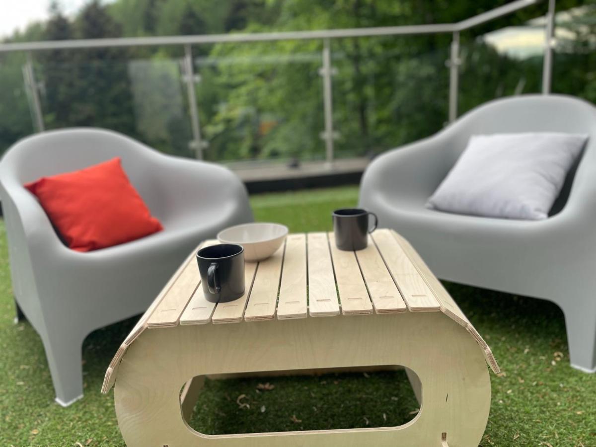 Apartament Kurort Kozubnik - Taras Nad Potokiem Porąbka Exteriör bild